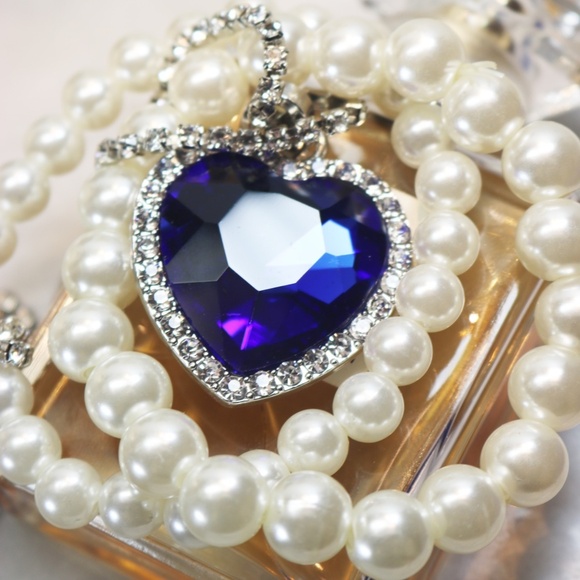 💙💎 “Le Cœur de la Mer” Titanic - “Heart of the Ocean” 925 Silver Necklace 💙💎 - Picture 14 of 14